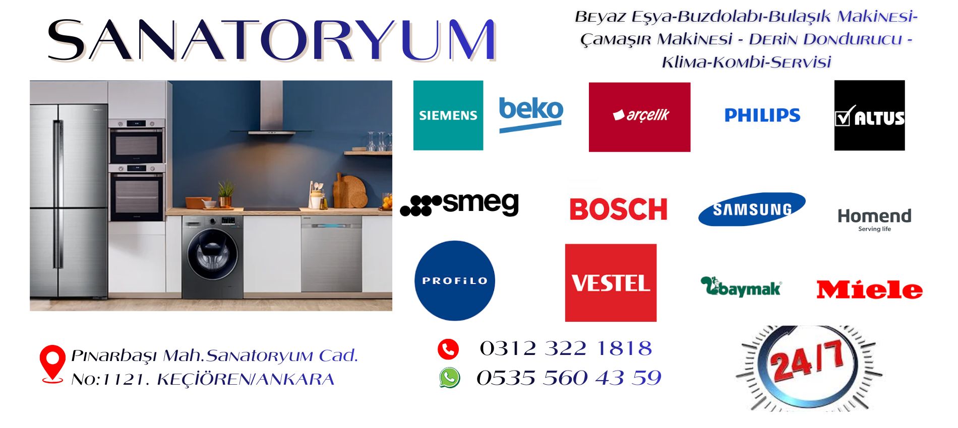 Sanatoryum Beyaz Eşya